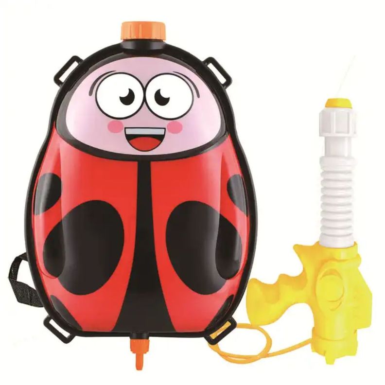 Mochila con Pistola Lanza Agua Chinita-0