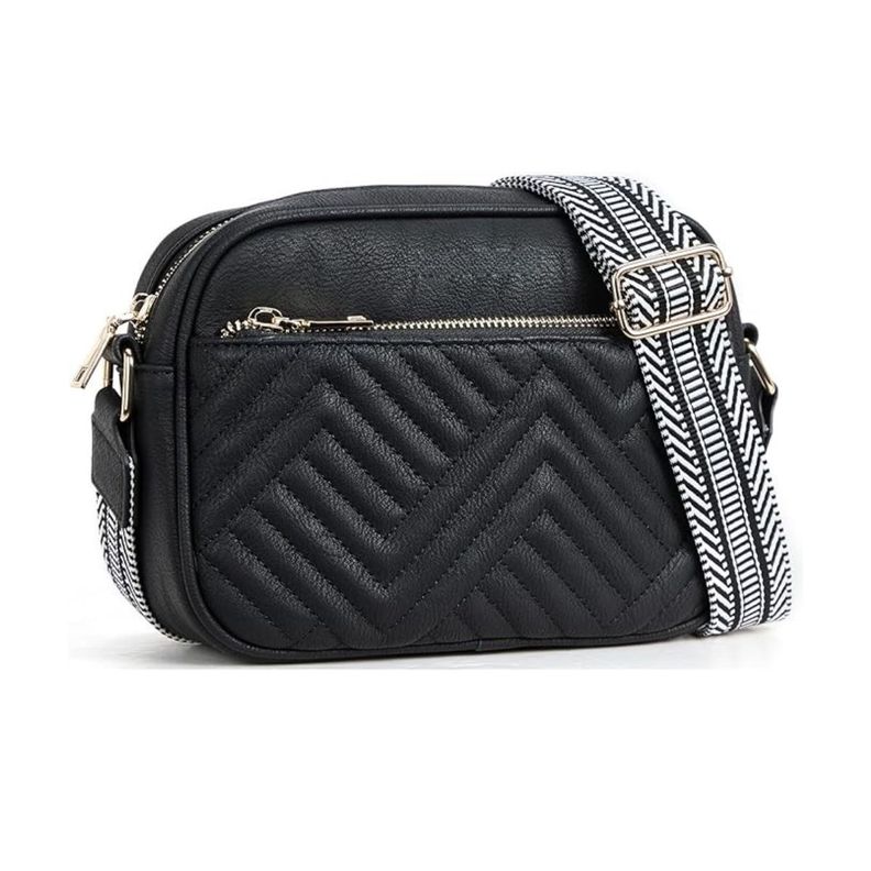 Bandolera Crossbody Boho Eco Cuero Allora Negro-0