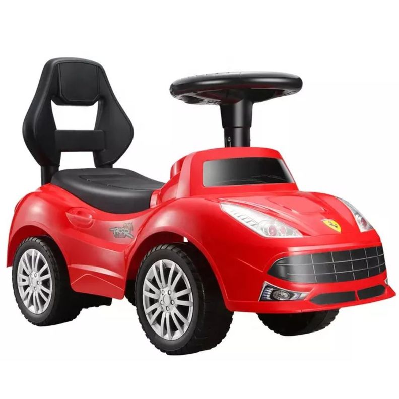 Correpasillo Auto Andador Infantil Rojo Luces Spacezat-0
