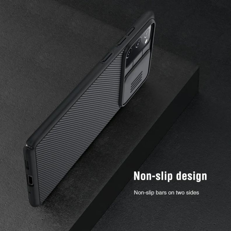 Carcasa Protector Camara Negra Nilkin Compatible Samsung S21-4
