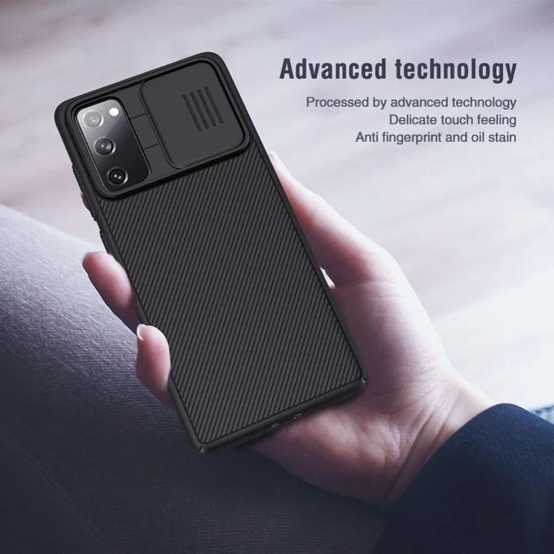 Carcasa Protector Camara Negra Nilkin Compatible Samsung S21-5