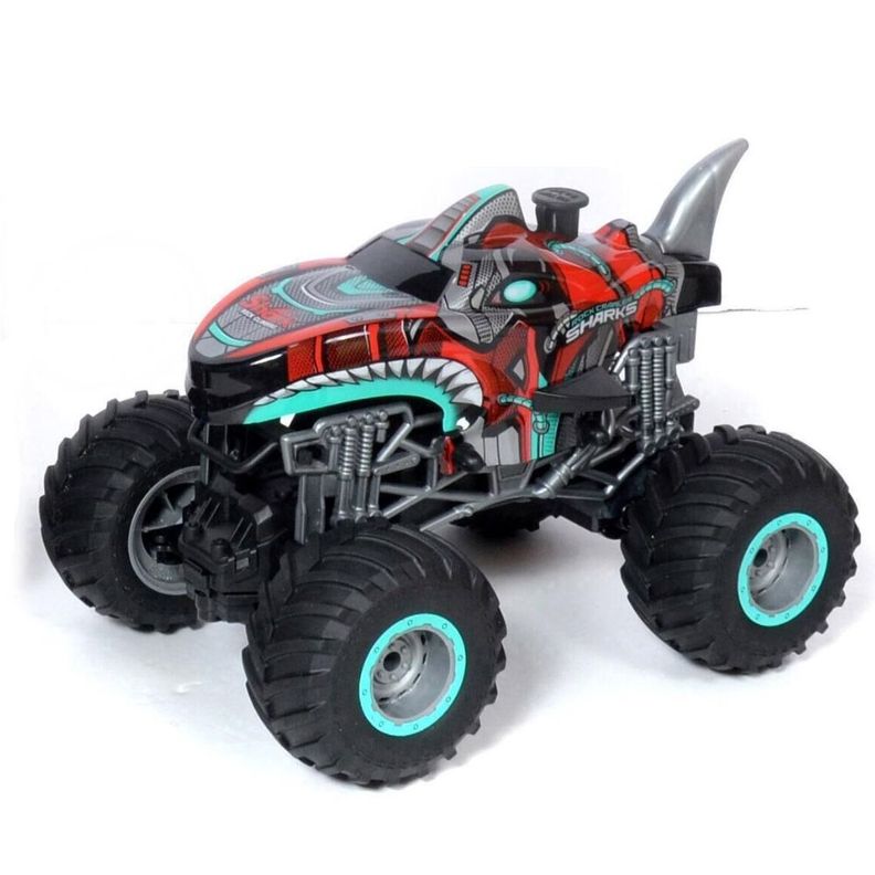 Auto Control Remoto 4x4 Tiburon 2.4G Rojo-0