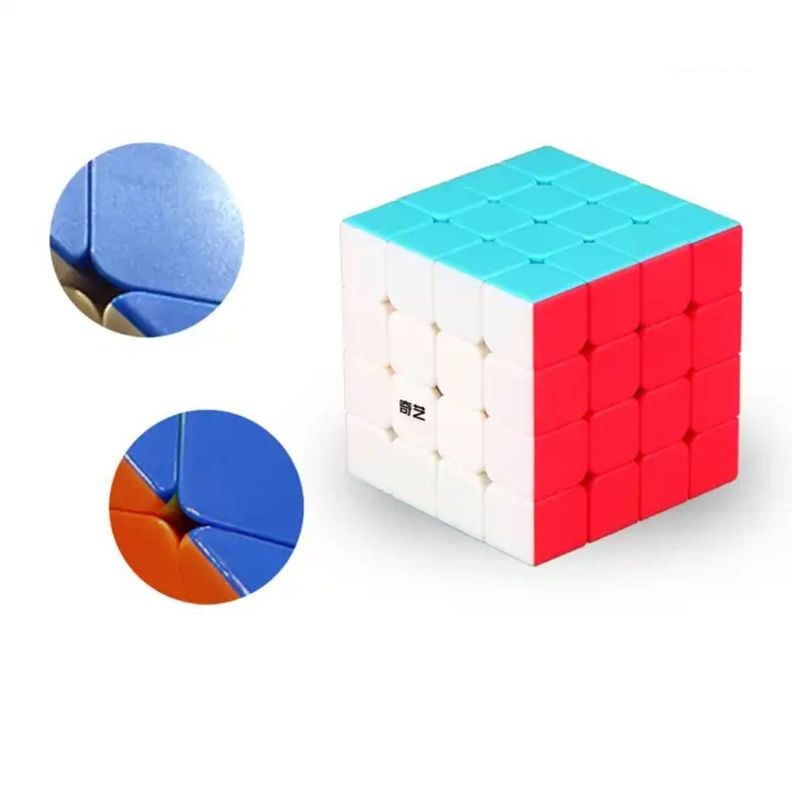 Cubo Rubik Qiyi Qiyuan S Stickerless Speed 4x4 Lubricado-2