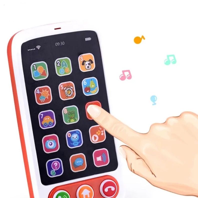 Teléfono Celular de Juguete Musical con Luces y Sonidos-3