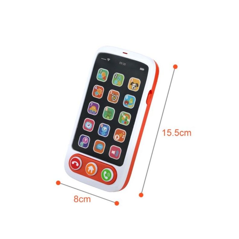 Teléfono Celular de Juguete Musical con Luces y Sonidos-6