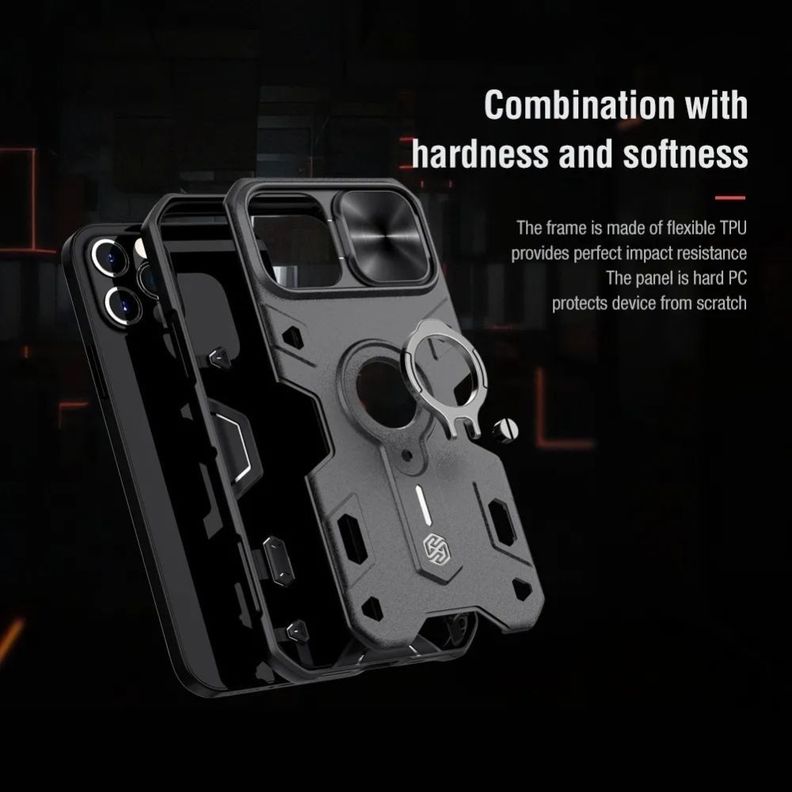 Carcasa Antishock + Lámina Compatible con iPhone 12 Pro Max-3