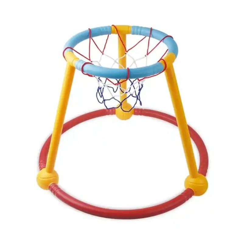 Juego de Basketball Piscina Incluye Arco Inflador y Pelota-1