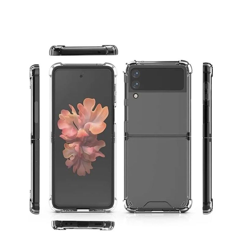 Carcasa Transparente Compatible Samsung Z Flip 3 + Lámina-5