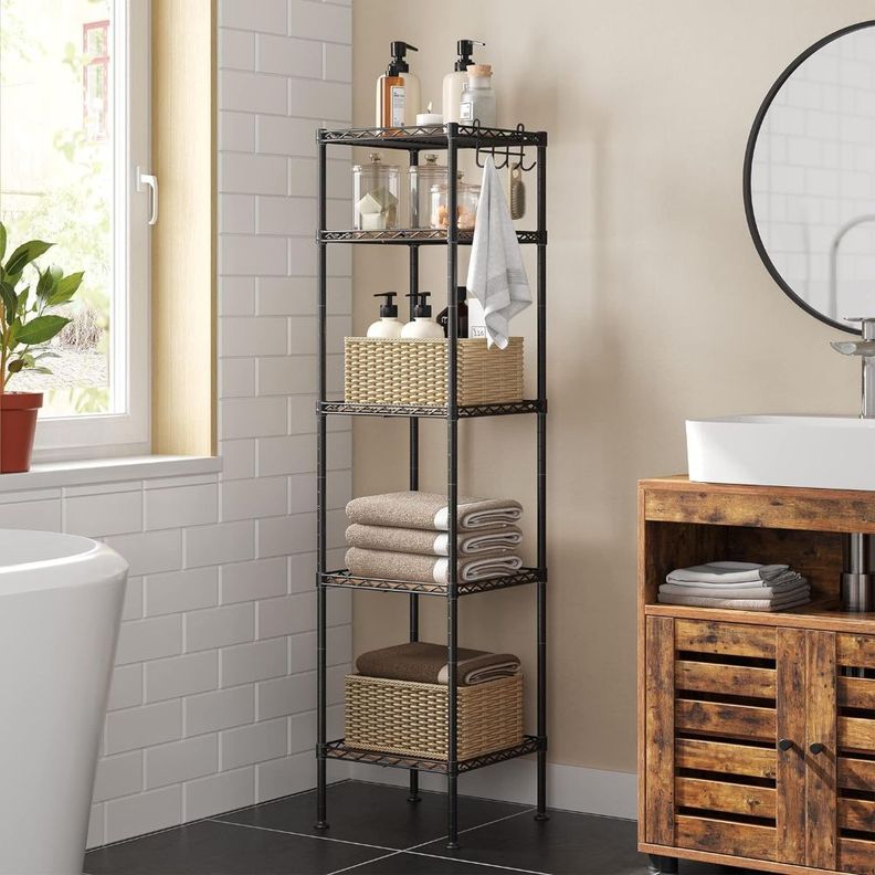 Estanteria Organizador Baño Cociña Ajustable 5 Niveles Taby-1