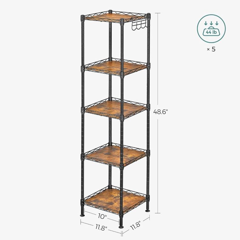 Estanteria Organizador Baño Cociña Ajustable 5 Niveles Taby-2