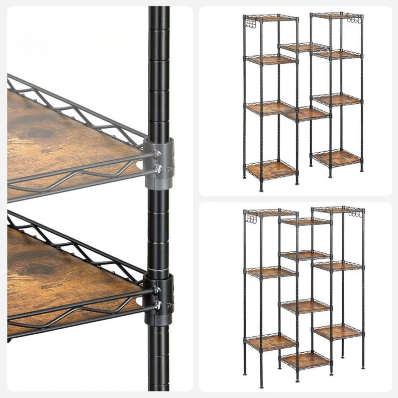 Estanteria Organizador Baño Cociña Ajustable 5 Niveles Taby-4