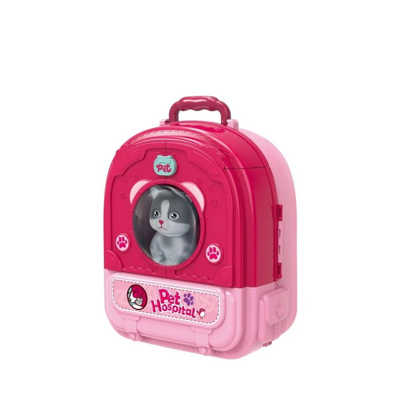 Maleta 3 en 1 Cuidados Mascota Gato Pets Hospital-2