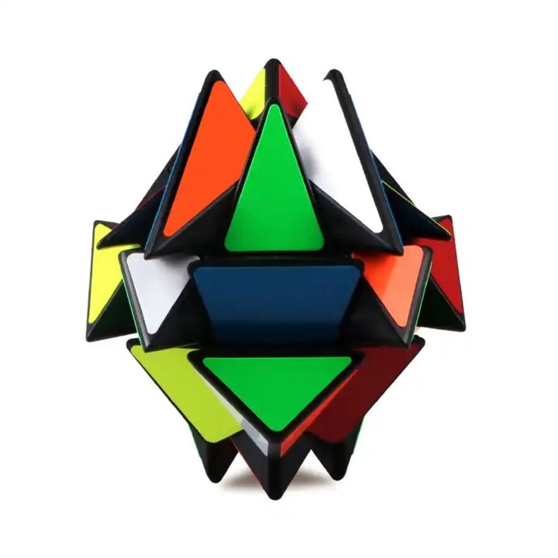 Cubo Rubik Star Qiyi Uso Profesional Lubricado-1