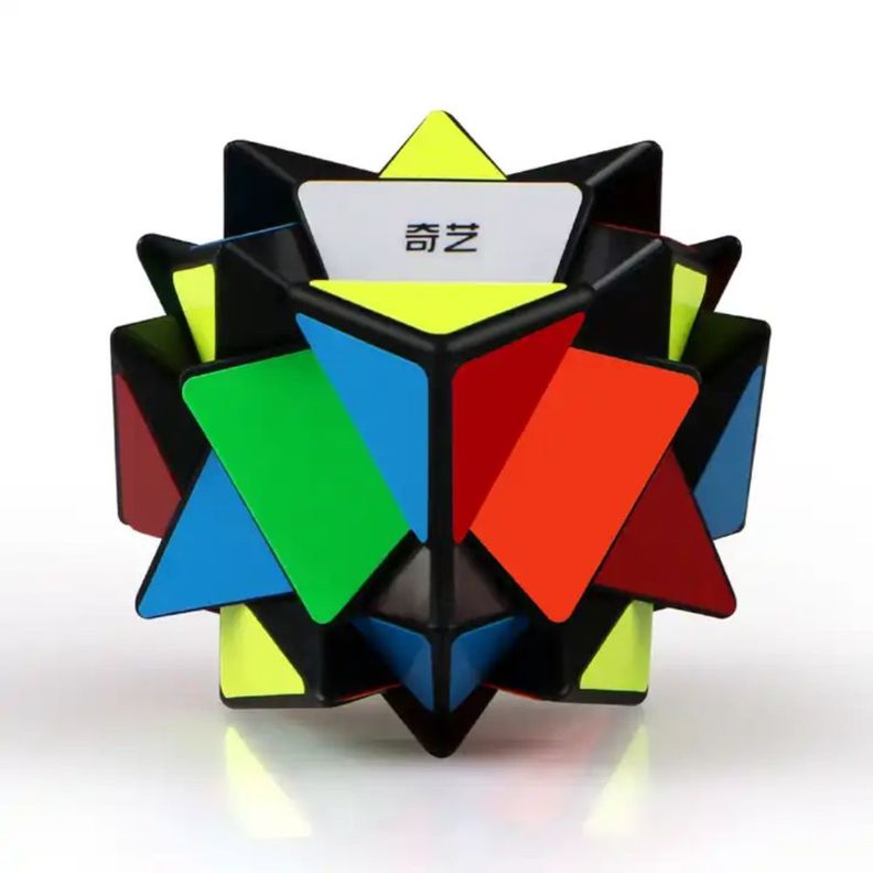 Cubo Rubik Star Qiyi Uso Profesional Lubricado-2