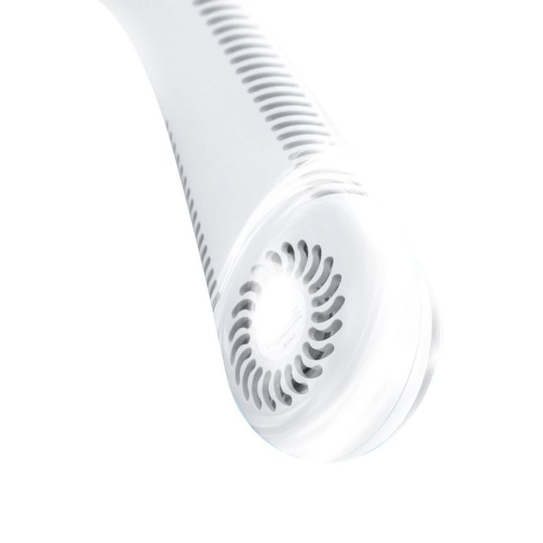 Ventilador Portatil de Cuello Recargable USB Blanco Spacezat-2