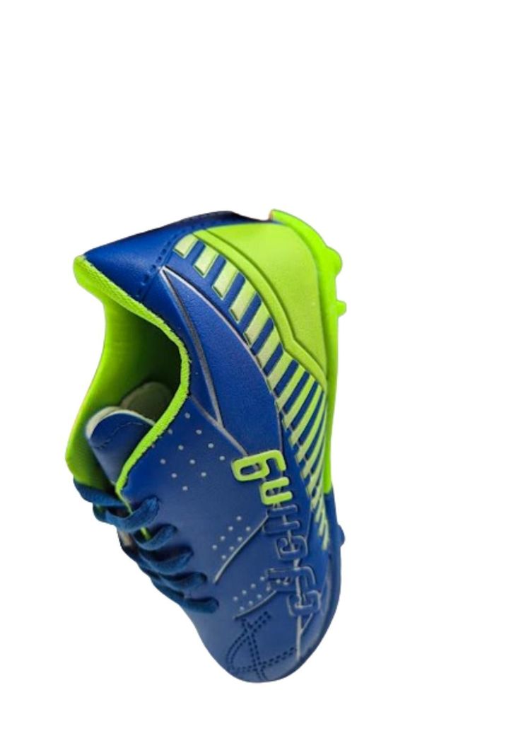 Zapatilla de Fútbol Niño Azul-2