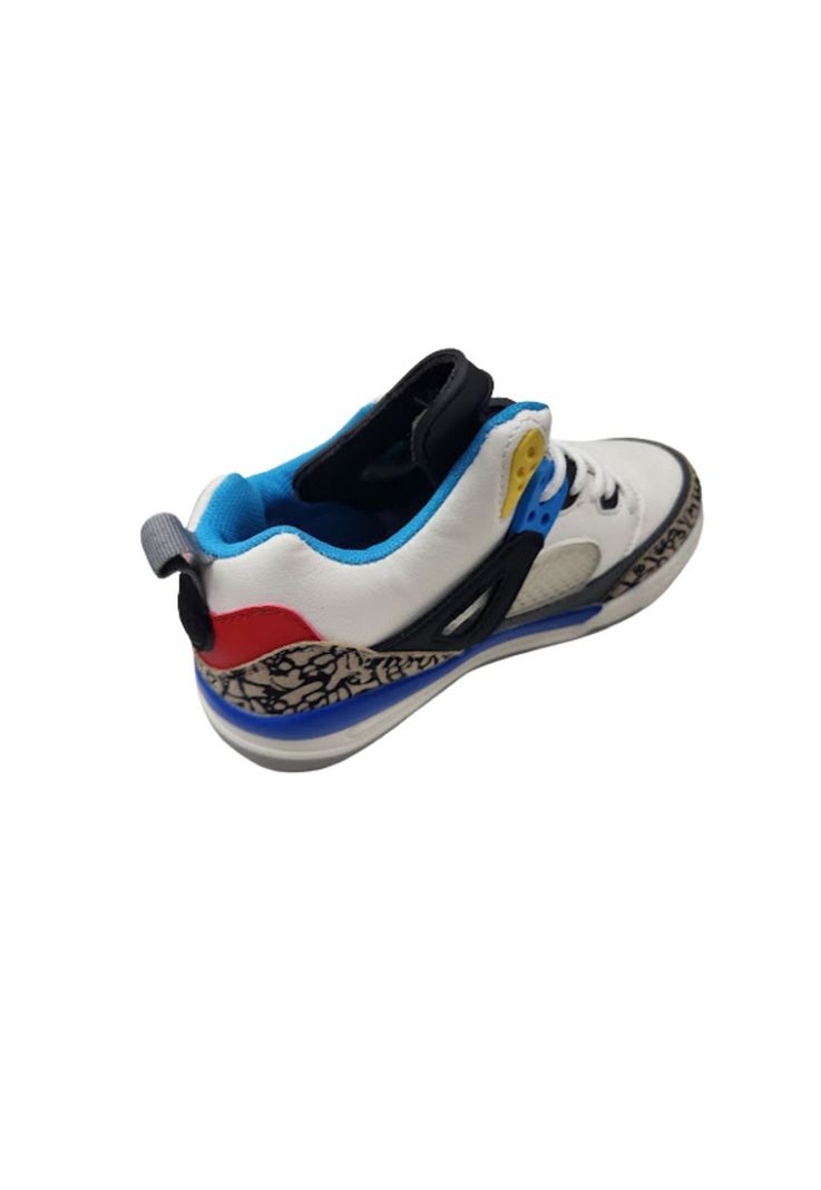 Zapatilla Con Caña Blanco Niño Basketball-1