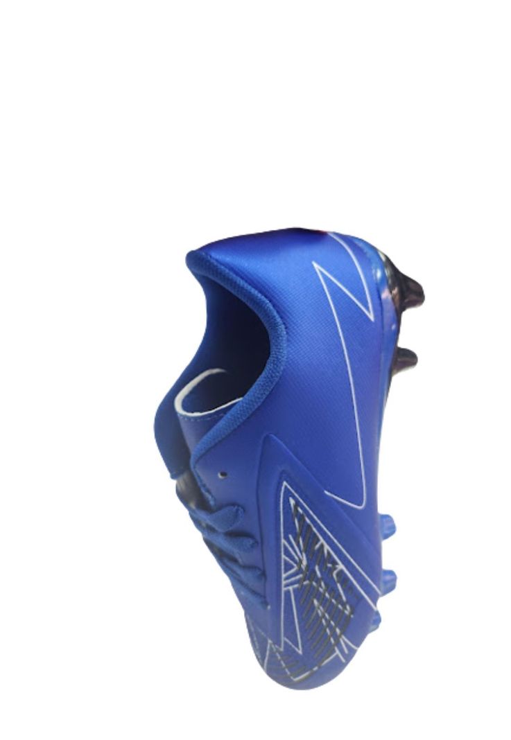 Zapatilla Fútbol Niño Azul-1