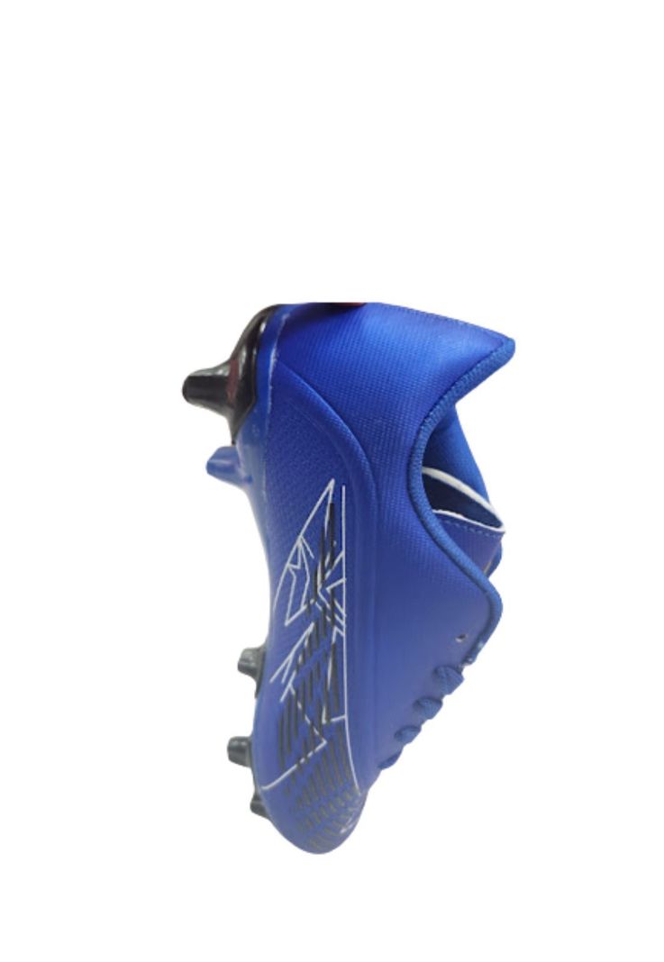Zapatilla Fútbol Niño Azul-3