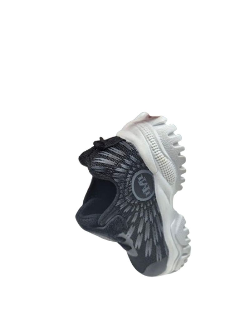 Zapatilla Deportiva Niño Negro Velcro kids-1