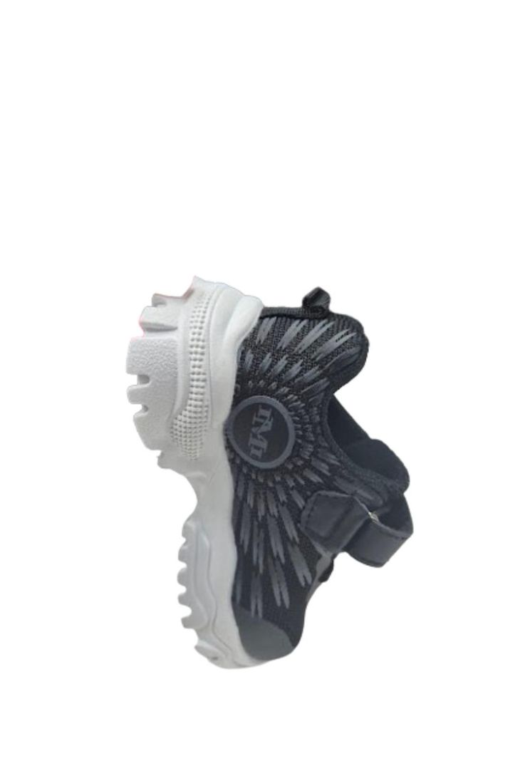 Zapatilla Deportiva Niño Negro Velcro kids-2