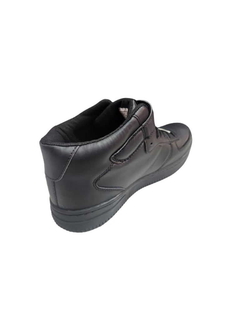 Botín Hombre Negro Velcro-1
