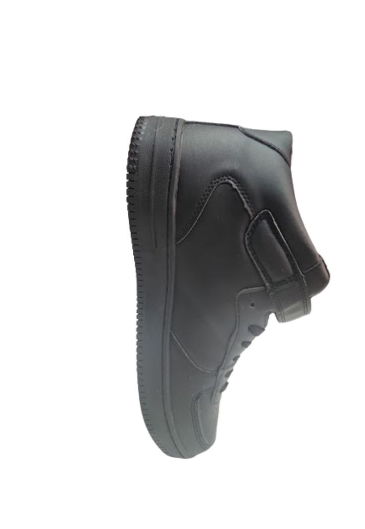 Botín Hombre Negro Velcro-2