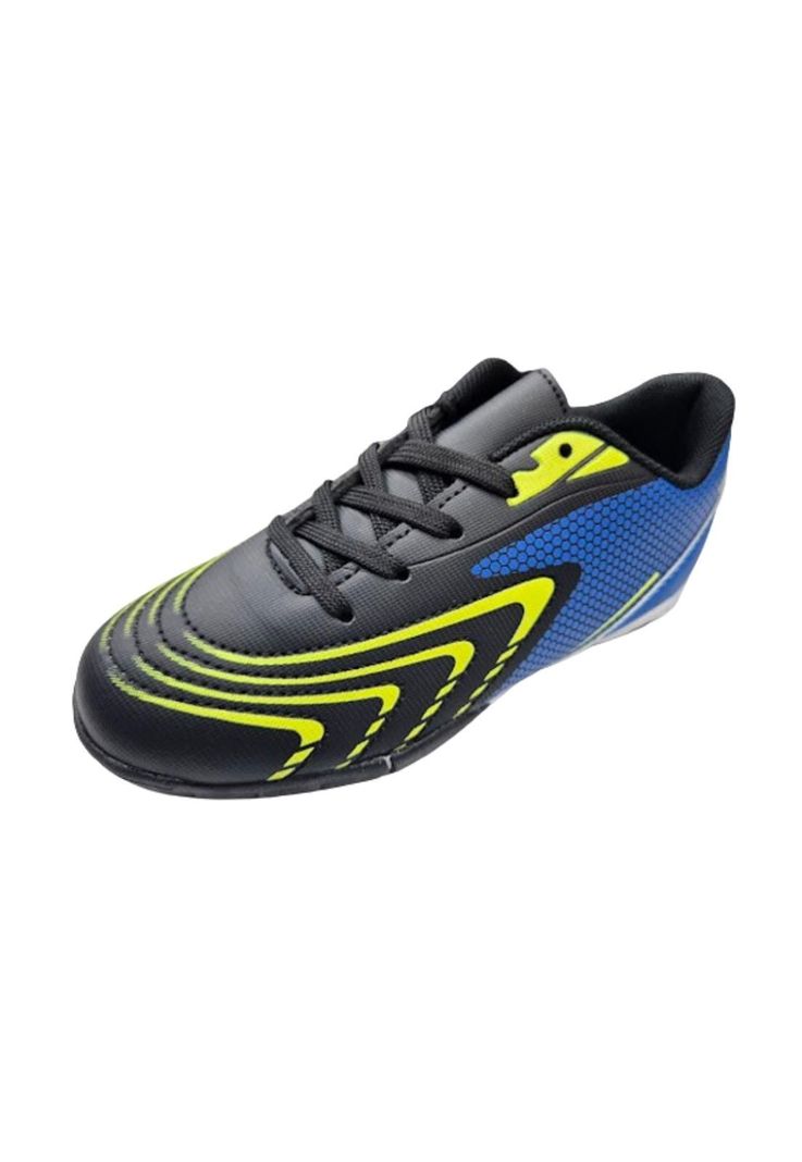 Zapatilla de Baby Fútbol Niño Negro Azul-0