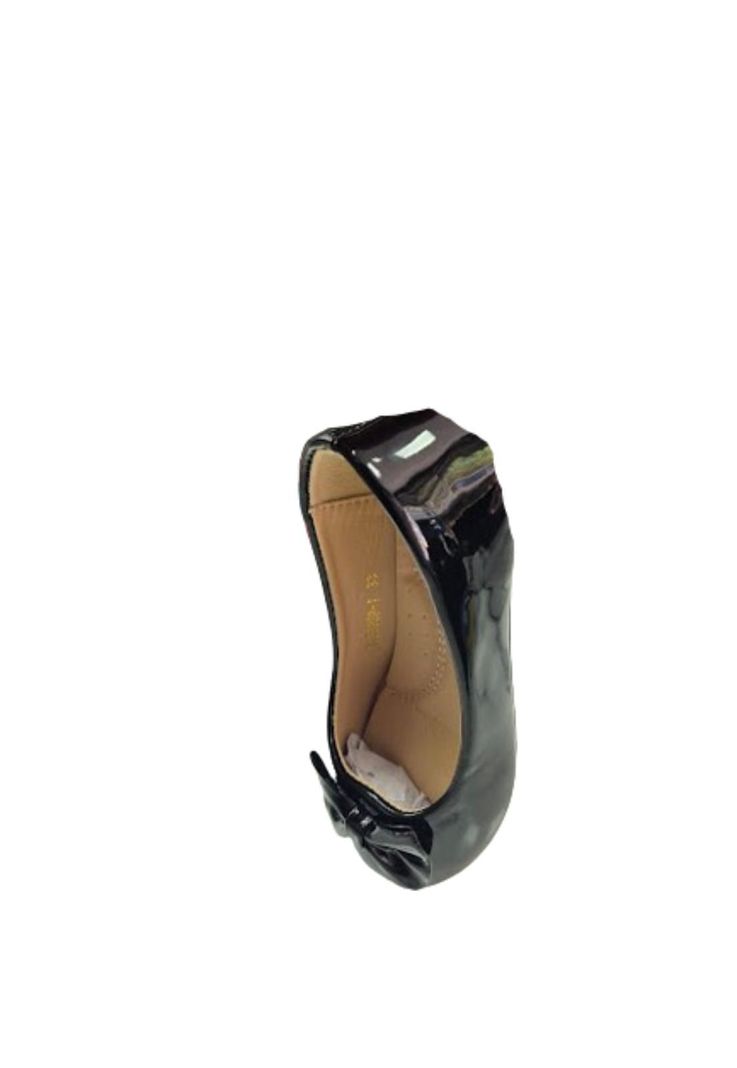 Zapato Charol Negro Cueca Niña-1