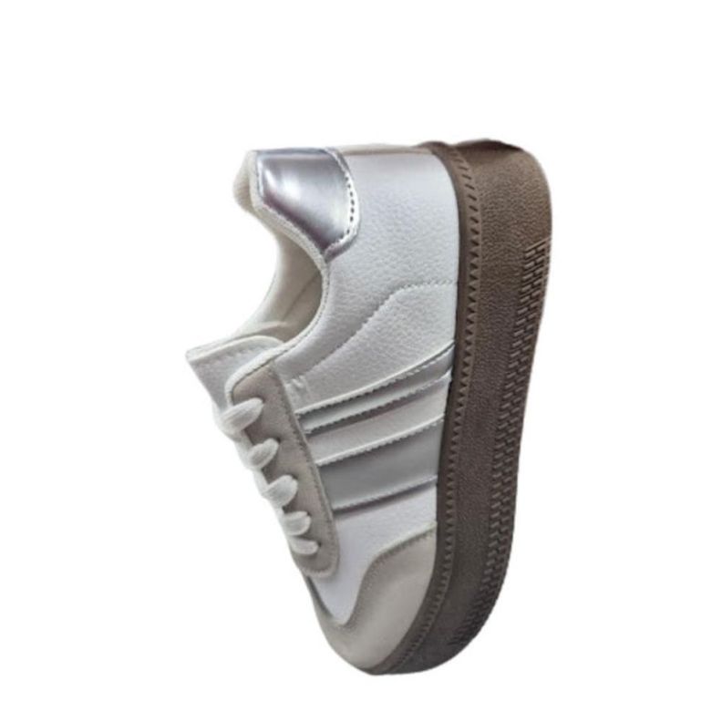 Zapatilla Urbana Mujer Casual Blanco-1