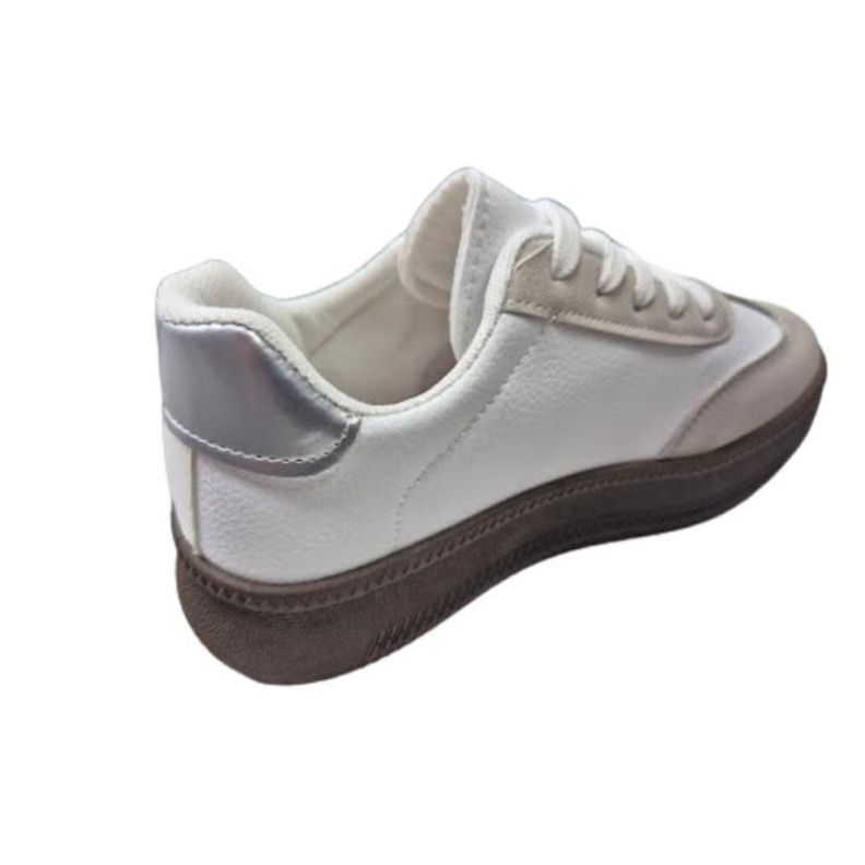 Zapatilla Urbana Mujer Casual Blanco-2