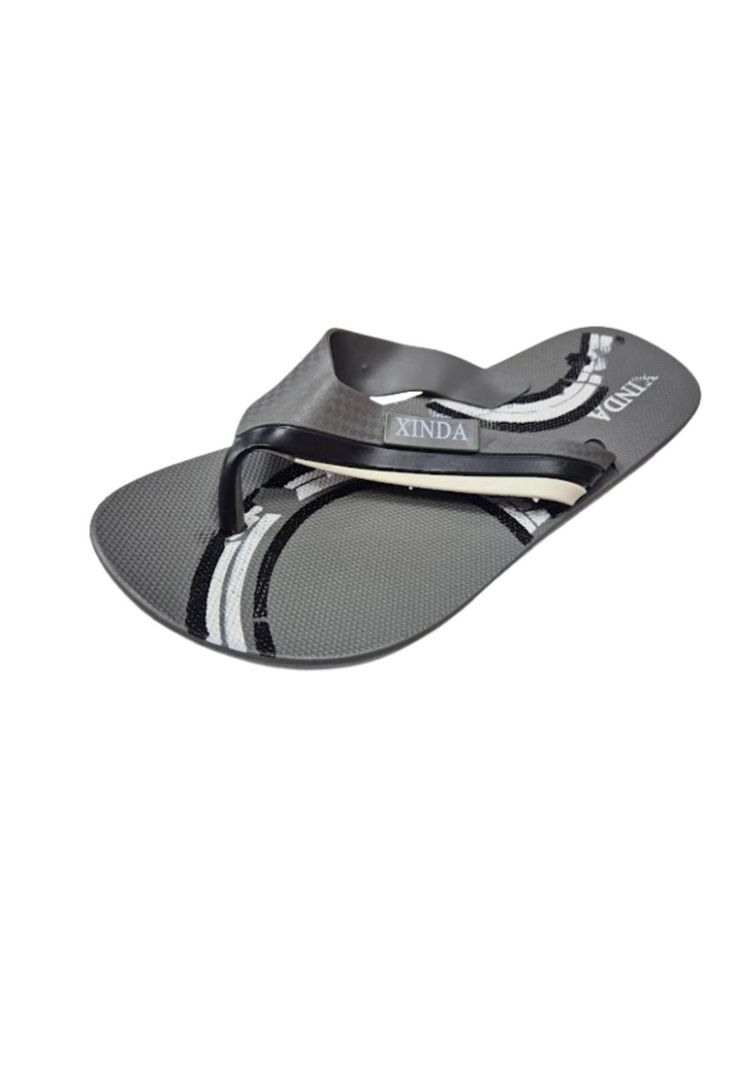 Hawaiana Hombre Casual Gris -0