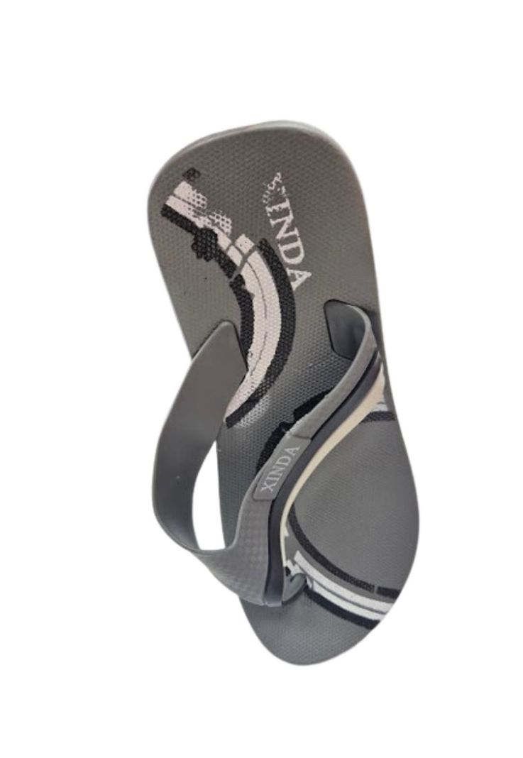 Hawaiana Hombre Casual Gris -1