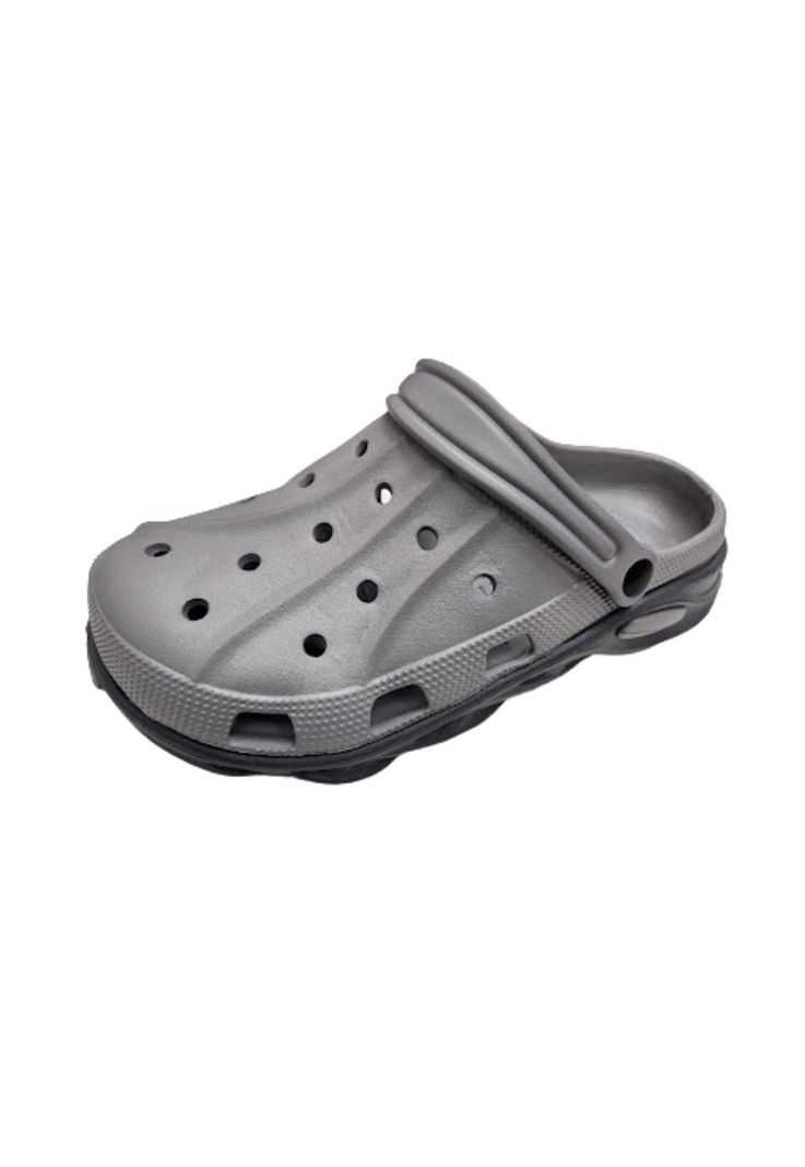 Sandalia Hombre Gris Antideslizante-0