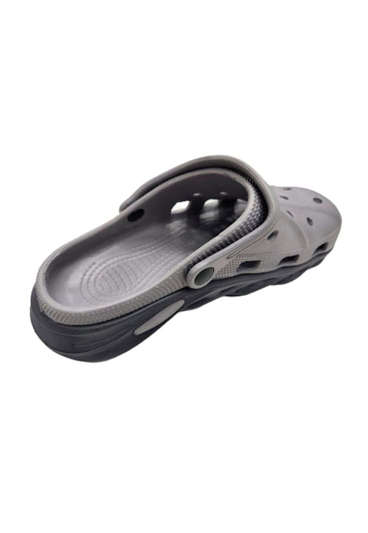 Sandalia Hombre Gris Antideslizante-1