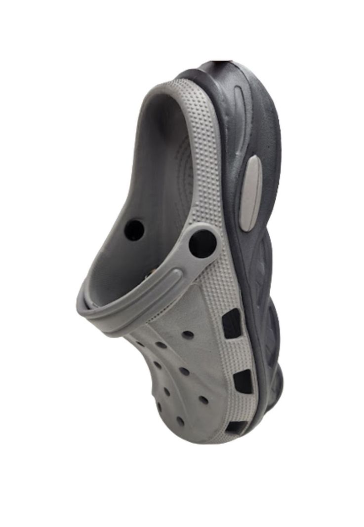 Sandalia Hombre Gris Antideslizante-2