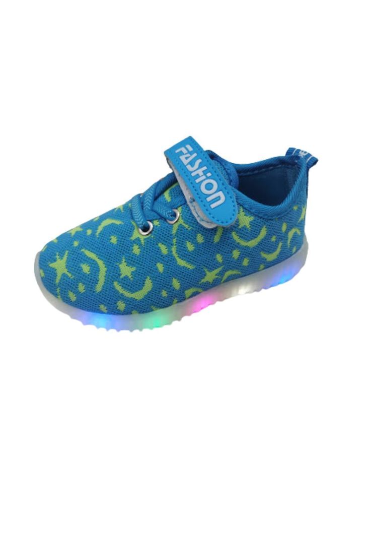 Zapatillas Urbanas Velcro Azul-0