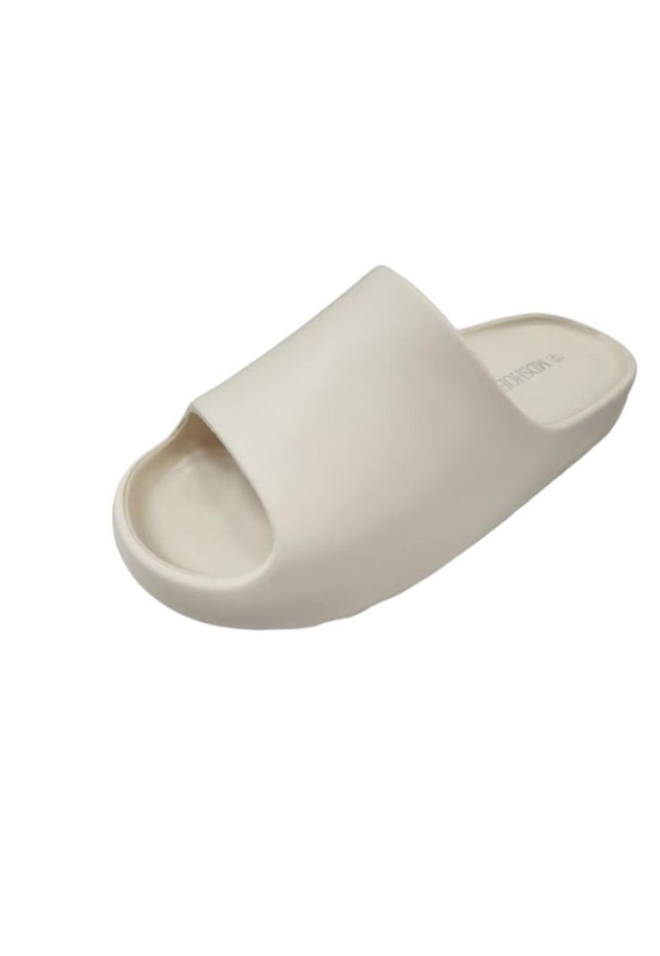 Sandalia Slide Beige Hombre