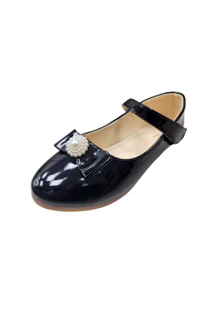 Zapato charol Niña Negro-0