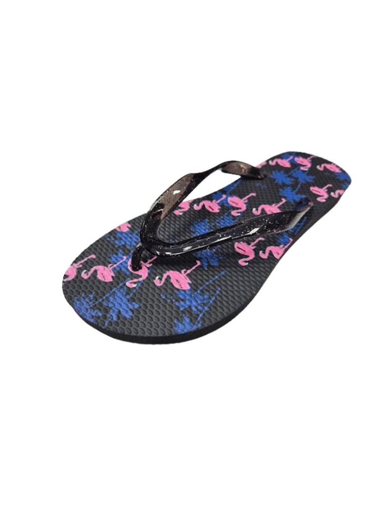 Hawaiana Mujer Negro Verano-0