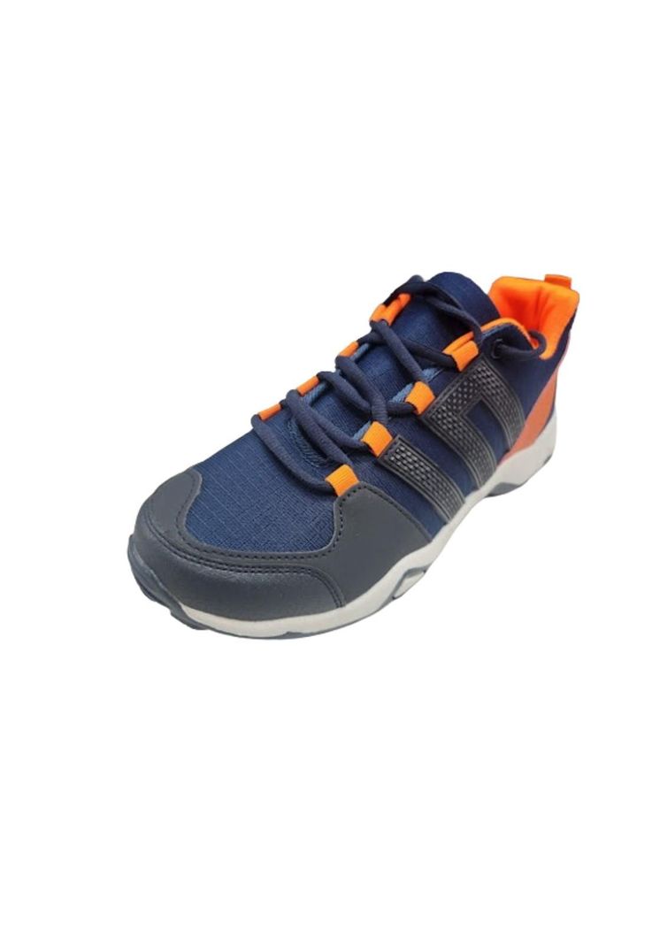 Zapatilla Outdoor Azul Naranjo Niño-0