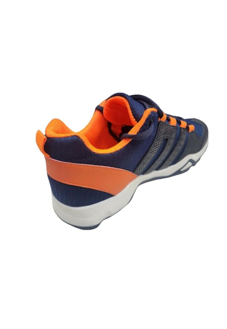 Zapatilla Outdoor Azul Naranjo Niño-2