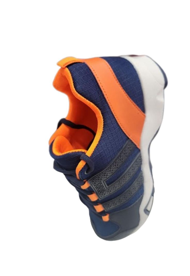 Zapatilla Outdoor Azul Naranjo Niño-3