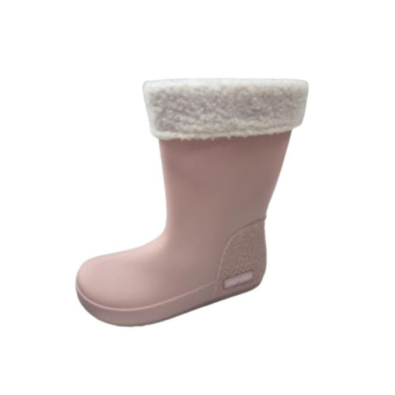 Bota de Agua Lluvia Mujer Rosado-0