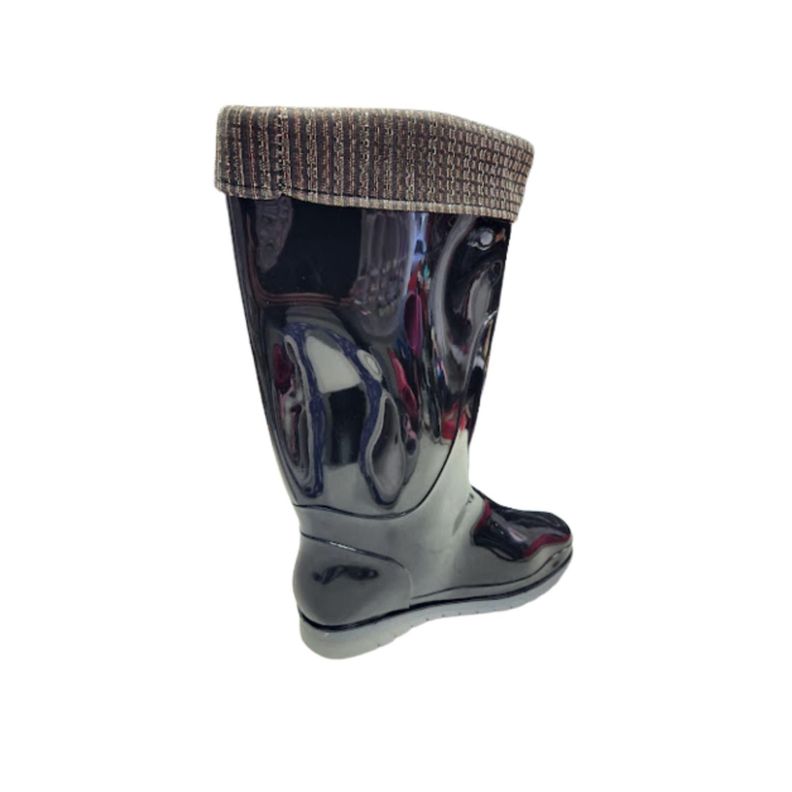 Bota de Lluvia Mujer Negro Chiporro-1