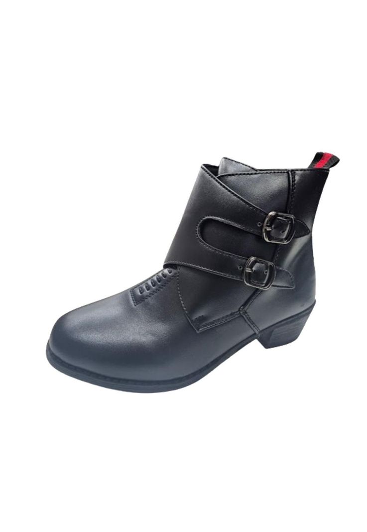 Zapato Botín de Huaso Cueca Negro-0