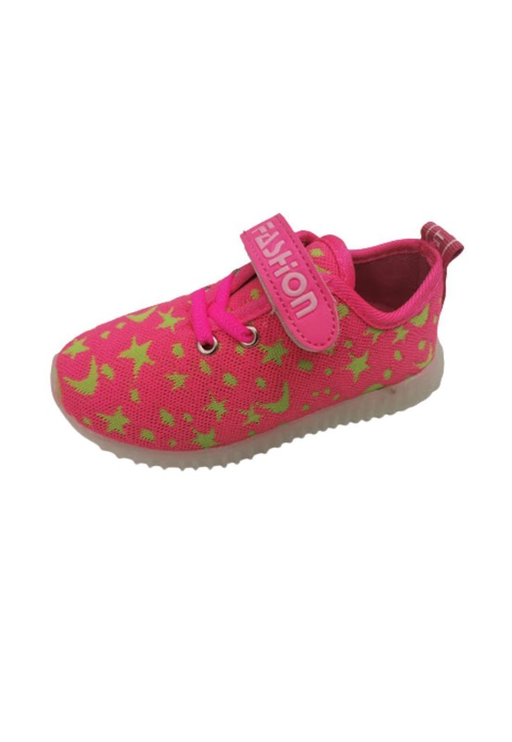 Zapatillas Urbanas Velcro Rosado-0