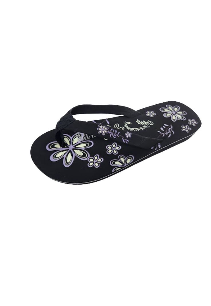 Sandalia Hawaiana Morado Mujer-0