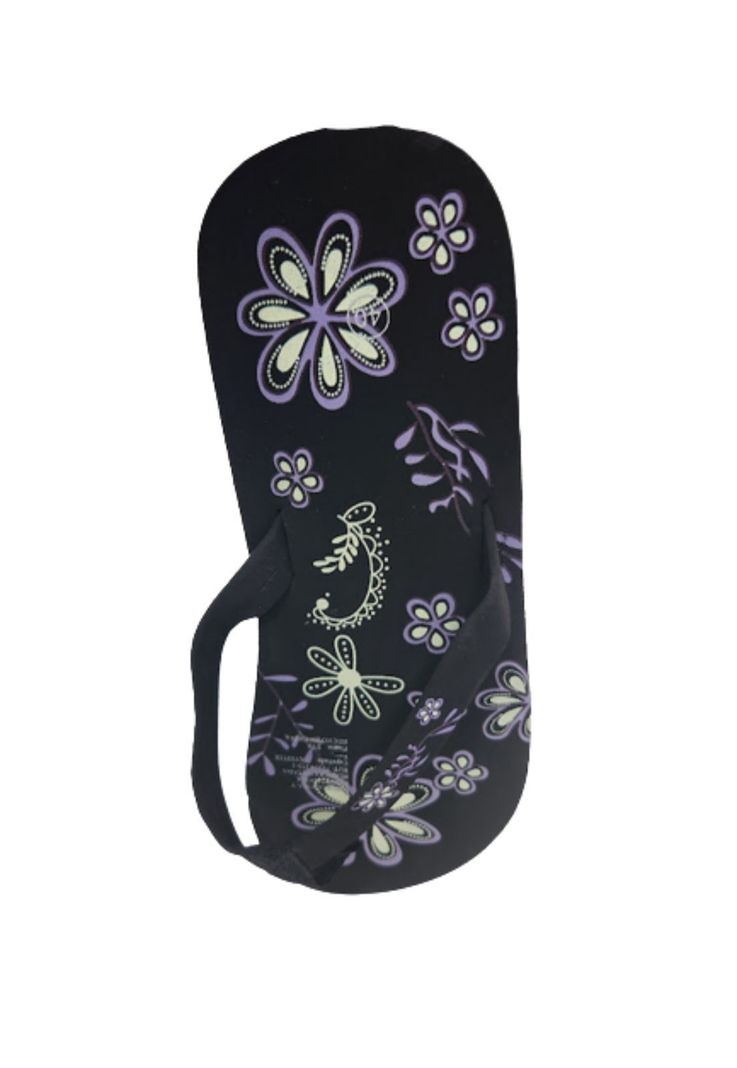 Sandalia Hawaiana Morado Mujer-2
