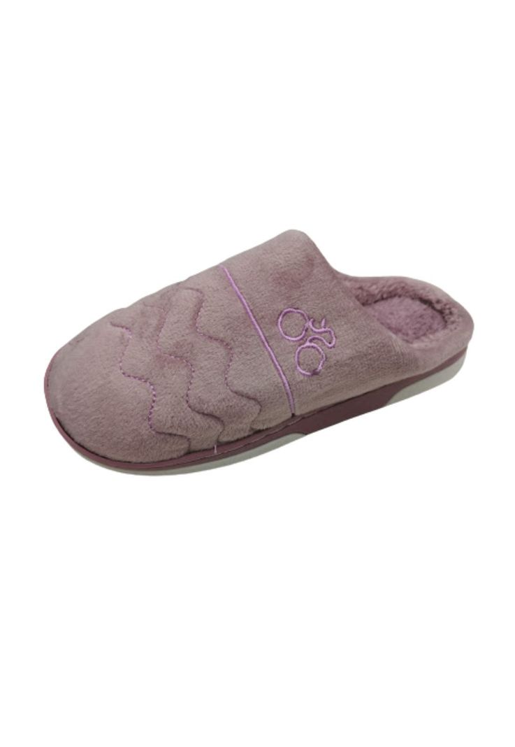 Pantufla Mujer Morado-0